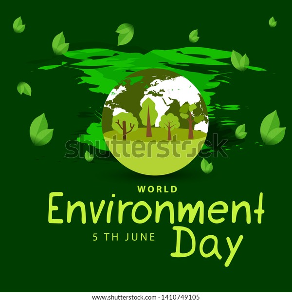 Illustration 5 Th June World Environment Stock Illustration 1410749105