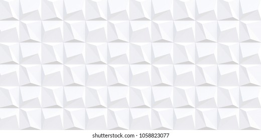 
Illustration. Abstract white 3d geometric background with shadow. Architectural structure of rectangles. three-dimensional geometric composition of three-dimensional polygons. 3d panel. background. 