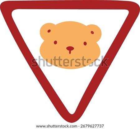 Illustration of a Beware Bear
