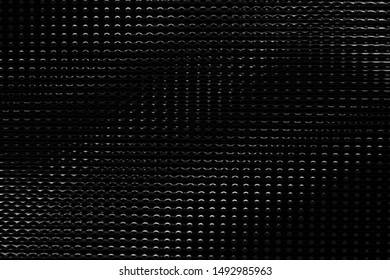 Illustration black and white electrifying rotated and motion metallic neon matrix curve vibes abstract background