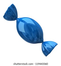 Illustration Of Blue Candy