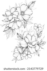 147,945 Flower tattoo sketch Images, Stock Photos & Vectors | Shutterstock