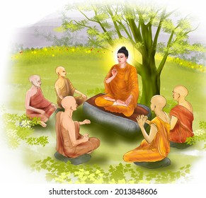 Illustration Of The Buddha Life, About The Buddha Life History Illustration