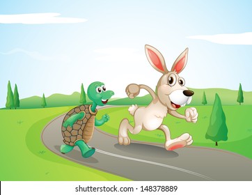 7,372 Rabbit and the turtle Images, Stock Photos & Vectors | Shutterstock