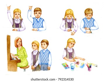 bunso clipart of children
