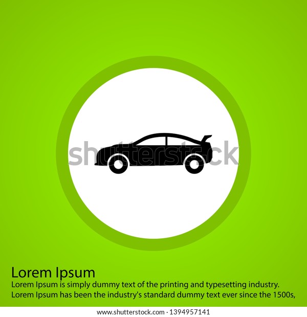  illustration\
car Icon for your\
Project.\

