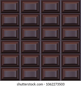 Illustration Chocolate background 