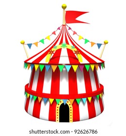 Illustration Circus Tent Stock Illustration 92626786 | Shutterstock