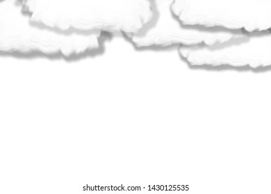 Illustration of clouds and sky