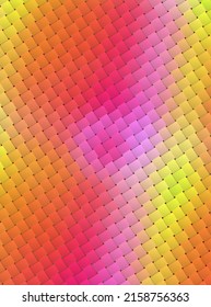 An Illustration Of A Colorful Abstract Crosshatch Background