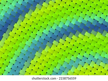 An Illustration Of A Colorful Abstract Crosshatch Background