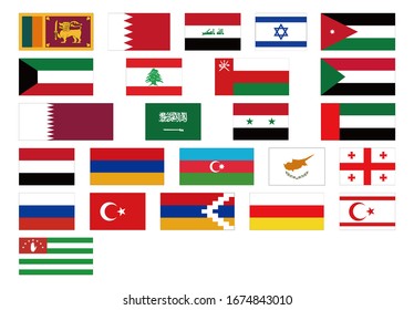 Flags Of The World Flags Of The Royalty Free Vector I - vrogue.co