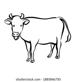 580 Cow out sticking tongue Images, Stock Photos & Vectors | Shutterstock