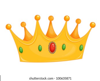 Similar Images, Stock Photos & Vectors of Illustration of two crowns on
