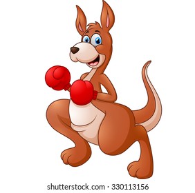 illustration of cute kangaroo