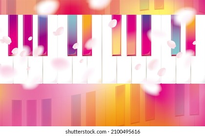 ピアノ イラスト かわいい 鍵盤 Images Stock Photos Vectors Shutterstock