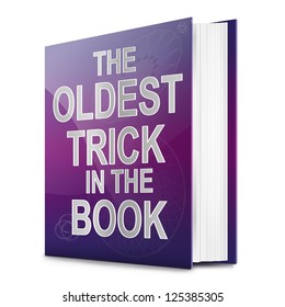 Illustration Depicting Book Oldest Trick Book Stock Illustration ...