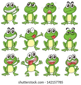 Angry frog Stock Illustrations, Images & Vectors | Shutterstock