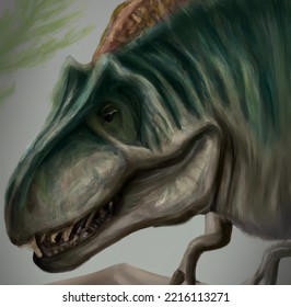 Illustration Of Dinosaur - Extinct Species 