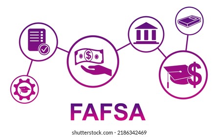 Illustration Of A Fafsa Concept