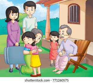 Illustration Family Stock Illustration 771260575 | Shutterstock