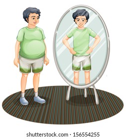 977 Fat thin boy Images, Stock Photos & Vectors | Shutterstock