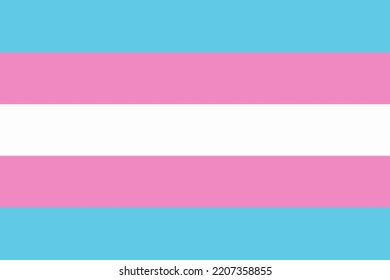 Illustration Of The Flag Of The Transgender Symbol And Pride That Represents Diversity, Community And Trans Rights,Trans Day Of Remembrance