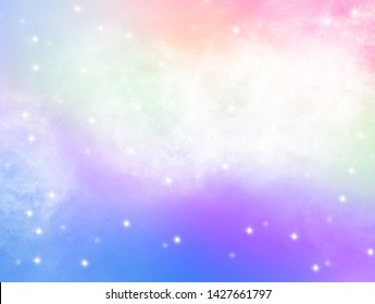 Rainbow Galaxy Background Images Stock Photos Vectors