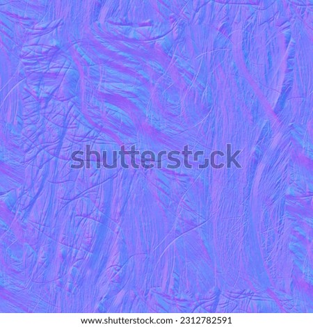 Illustration; Generative CGI textures for materials and shaders, Substance Designer Normal map hair texture