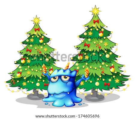 Similar – Image, Stock Photo giant Christmas tree