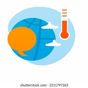 Illustration and global warming concept - Powered by Shutterstock