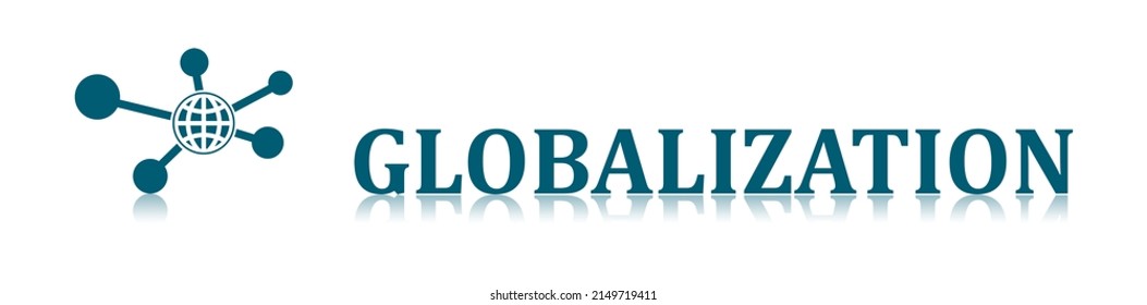 Illustration of a globalization concept