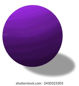 gradient purple Illustration ball
