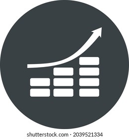 Illustration Graphic Graph Chart Minimalist Style Stock Illustration ...