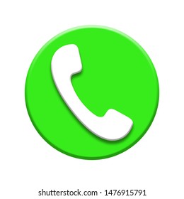 Illustration Green Phone Icon Stock Illustration 1476915791 | Shutterstock