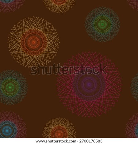 Illustration of a guilloche pattern
