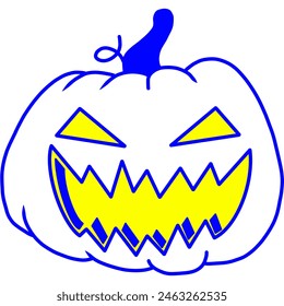 illustration of a halloween pumpkin - Powered by Shutterstock