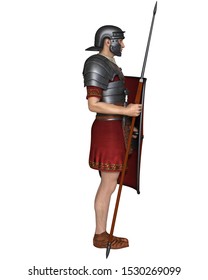 Illustration Imperial Roman Legionary Soldier Wearing Stock ...