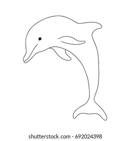 5,795 Dolphin line drawing Images, Stock Photos & Vectors | Shutterstock