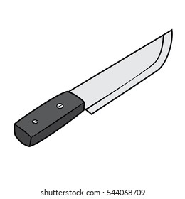 Similar Images, Stock Photos & Vectors of kitchen knife hand drawn / cartoon vector and ...