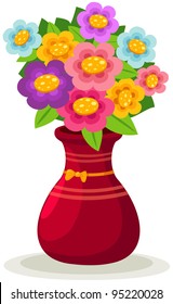 Flower Vase Cartoon Images Stock Photos Vectors Shutterstock