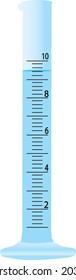 Illustration Isolated Measuring Cylinder Stock Illustration 20383018 ...