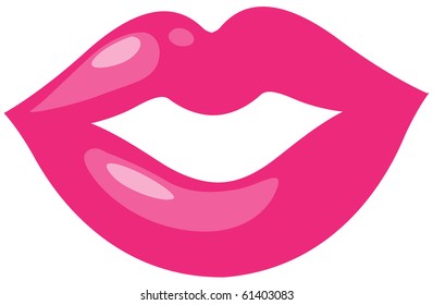 15,739 Cartoon pink lips Stock Illustrations, Images & Vectors ...