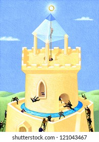 Illustration Of Ivory Tower