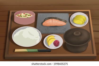 朝ごはん のイラスト素材 画像 ベクター画像 Shutterstock