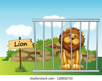 1,178 Lion enclosure Images, Stock Photos & Vectors | Shutterstock