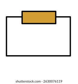Illustration of list notes, to do lists, plans for journals to fill daily activities or tasks for school, office, business.