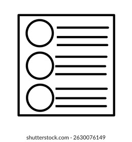 Illustration of list notes, to do lists, plans for journals to fill daily activities or tasks for school, office, business.