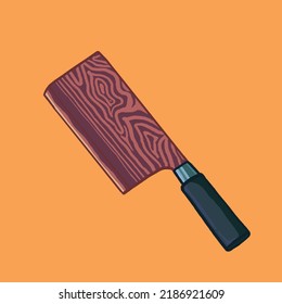 An Illustration Of Machete Knife Icon