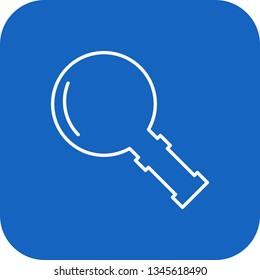 Illustration Magnifire Glass Icon Stock Illustration 1345618490 ...